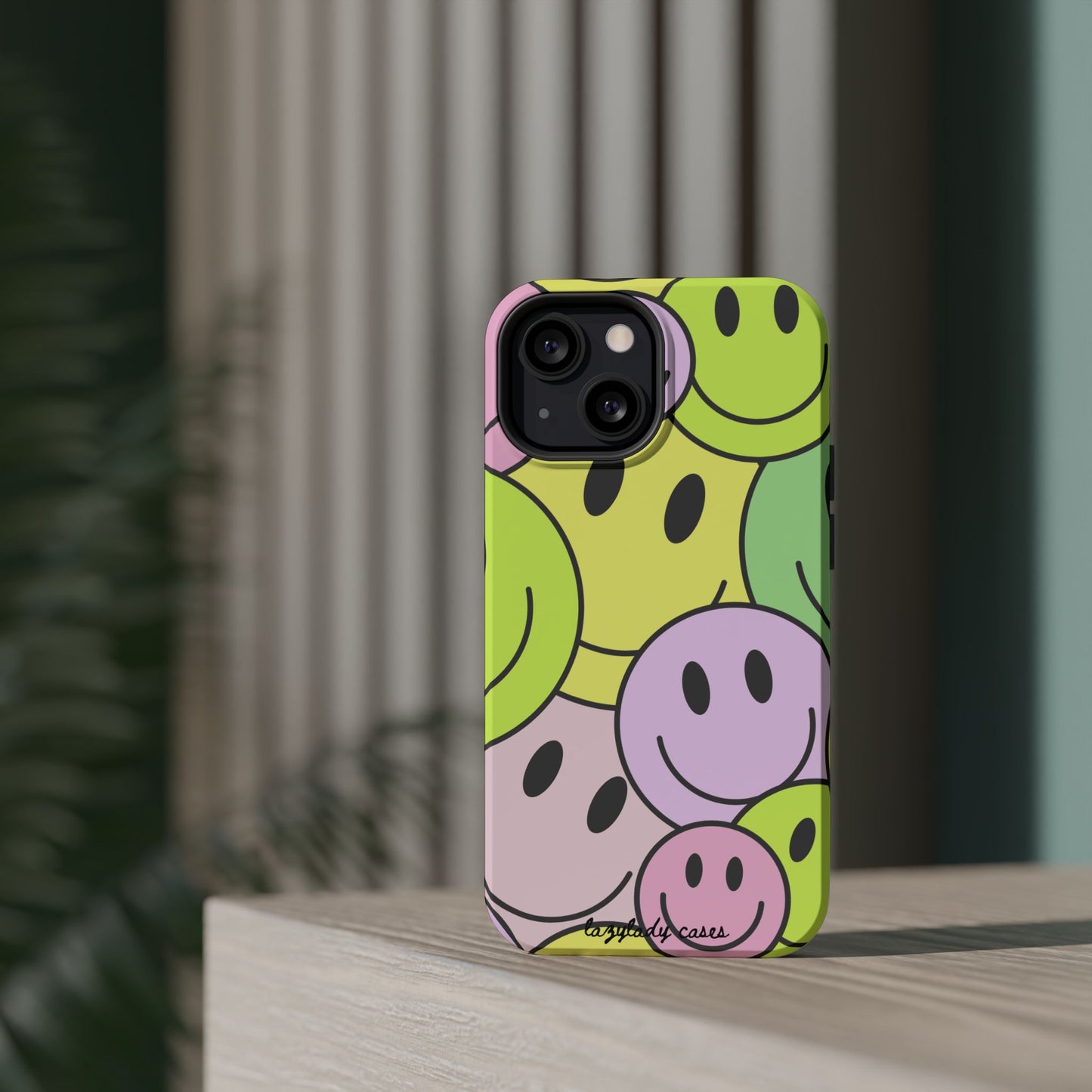 Colorful Smiley Face Magnetic Tough Case for Fun-Loving Individuals
