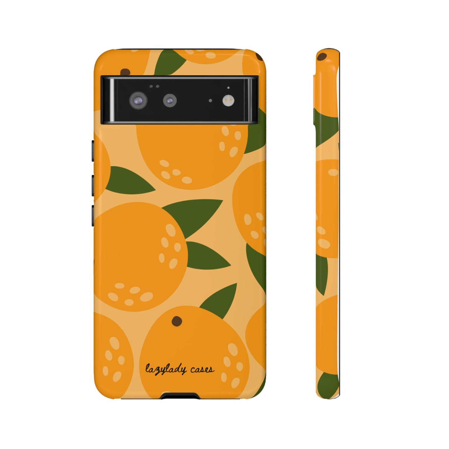 Citrus Orange Phone Case - Tough Cases for Trendy Protection