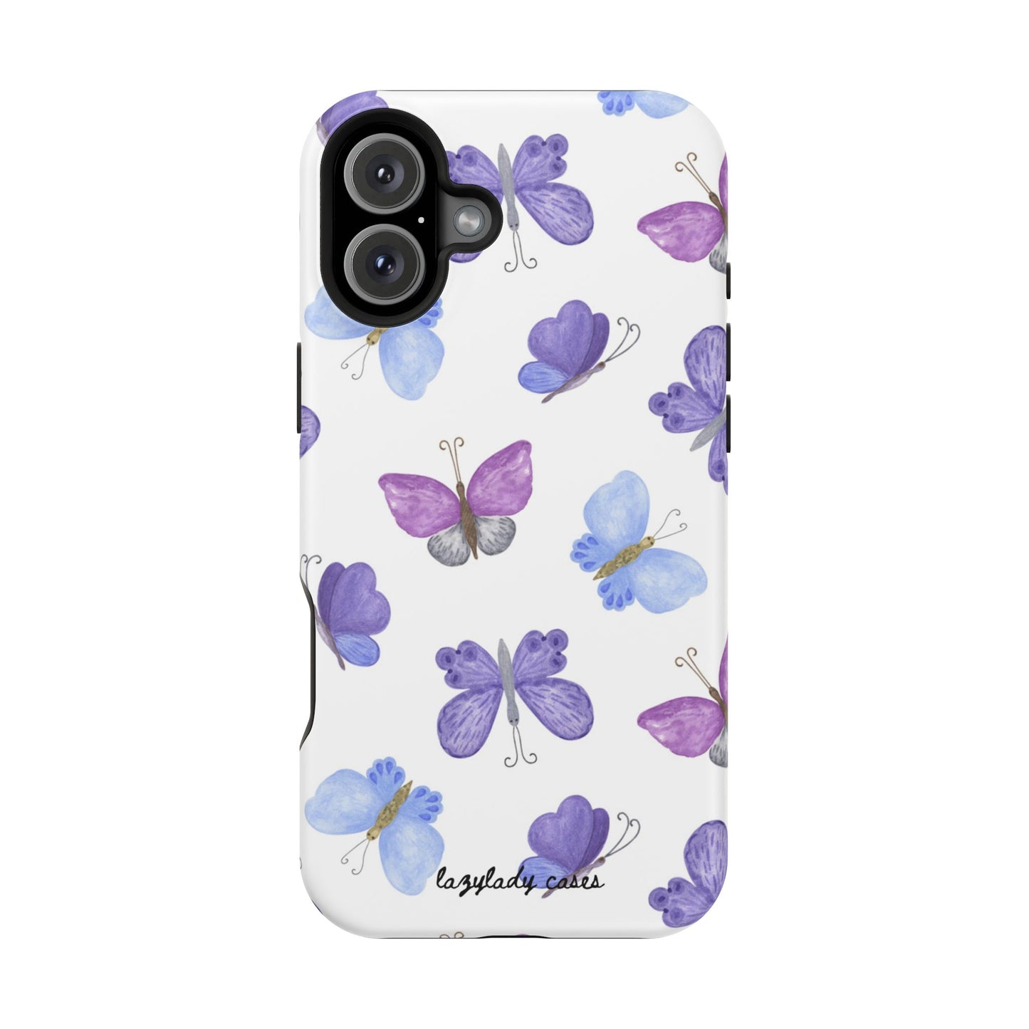Butterfly Impact-Resistant Phone Case - Stylish & Durable Protection