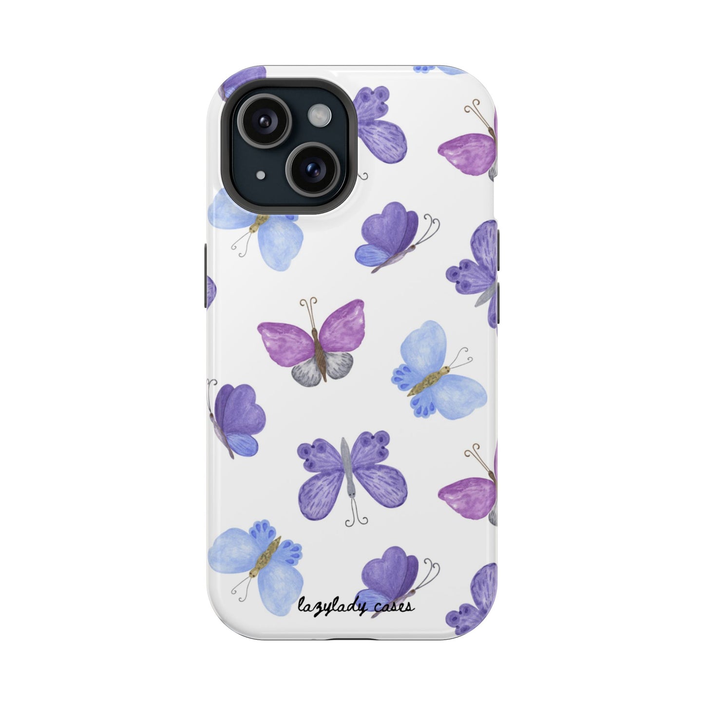 Butterfly Impact-Resistant Phone Case - Stylish & Durable Protection