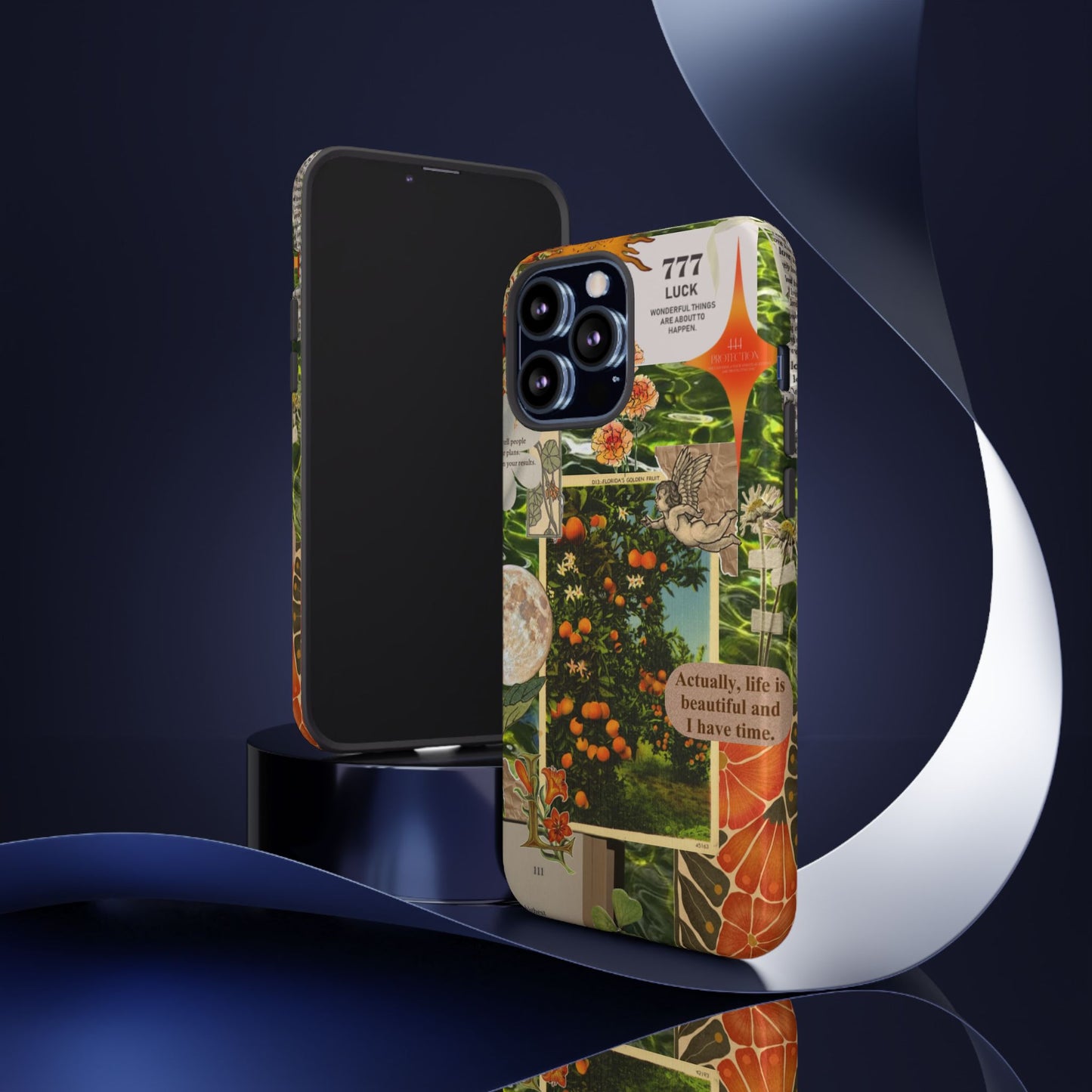 Tough Cases - Vibrant iPhone Case for Nature Lovers, Floral Phone Cover, Eco-Friendly, Inspirational Gift, Unique Phone Accessory