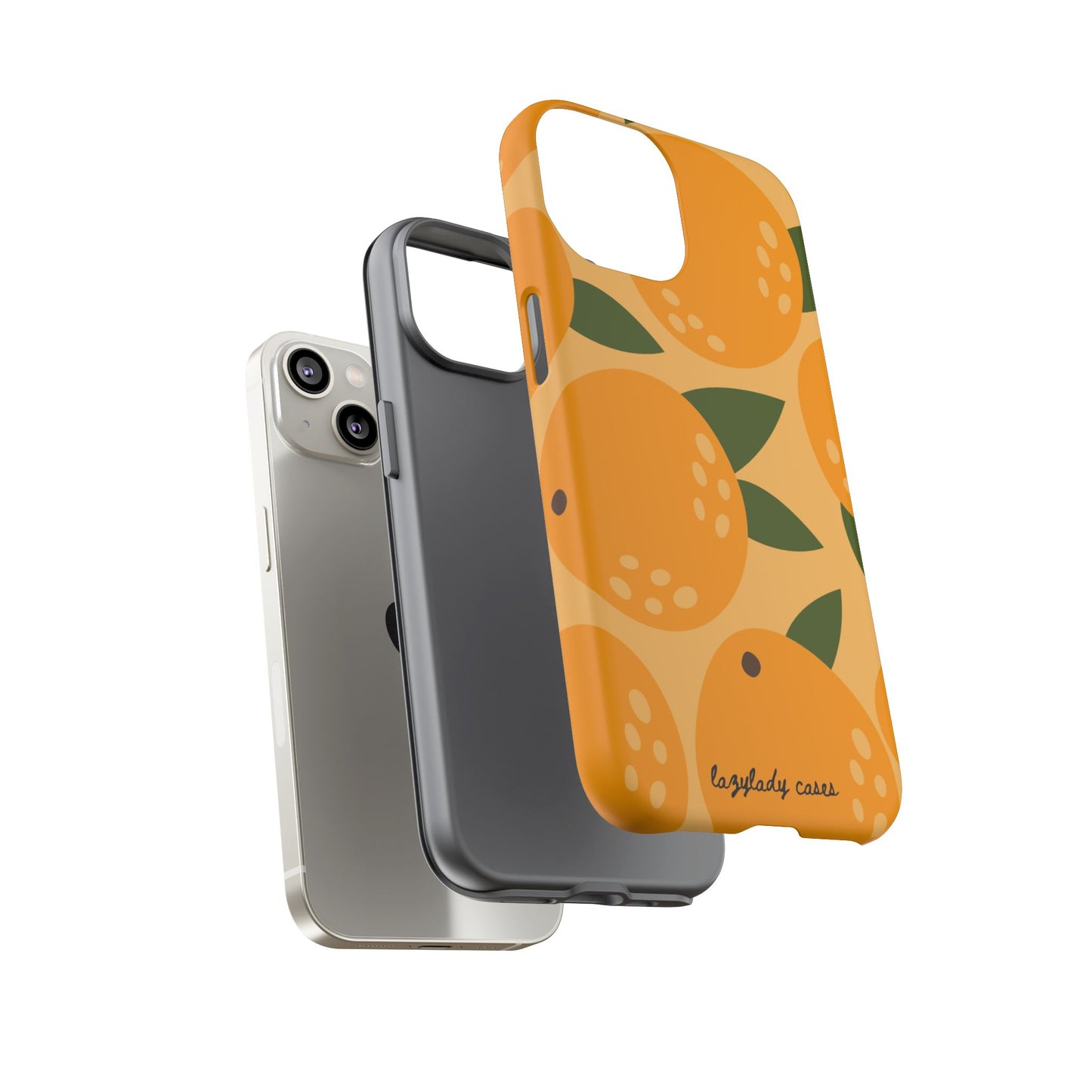 Citrus Orange Phone Case - Tough, Stylish Protection for Fruit Lovers