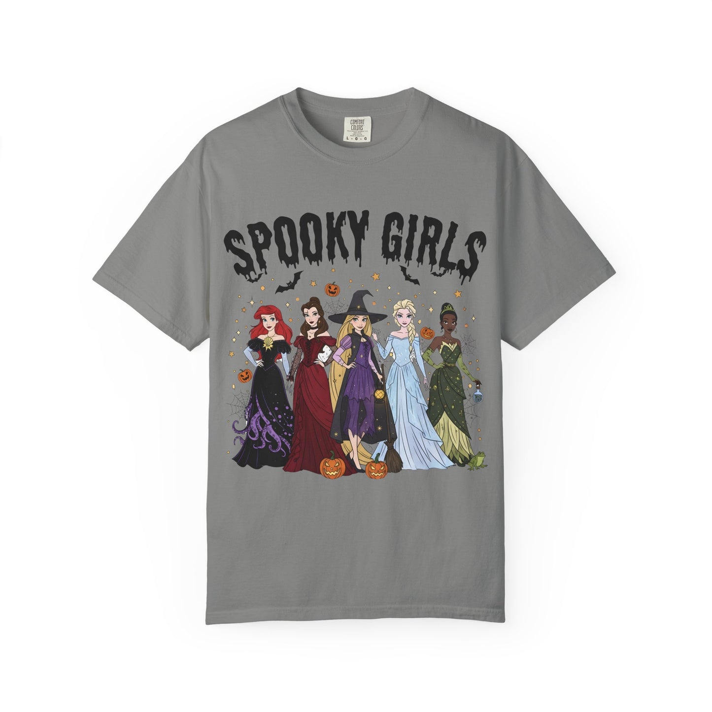 Spooky Girls T-Shirt, Halloween Tee, Unisex Graphic Shirt, Cute Costume Top, Seasonal Apparel, Witchy Fashion