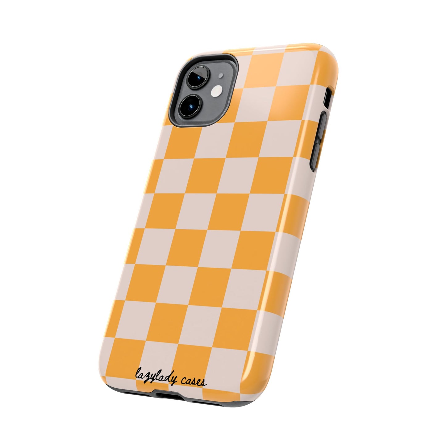 Bright Checkerboard Tough Phone Case - Stylish & Durable Protection
