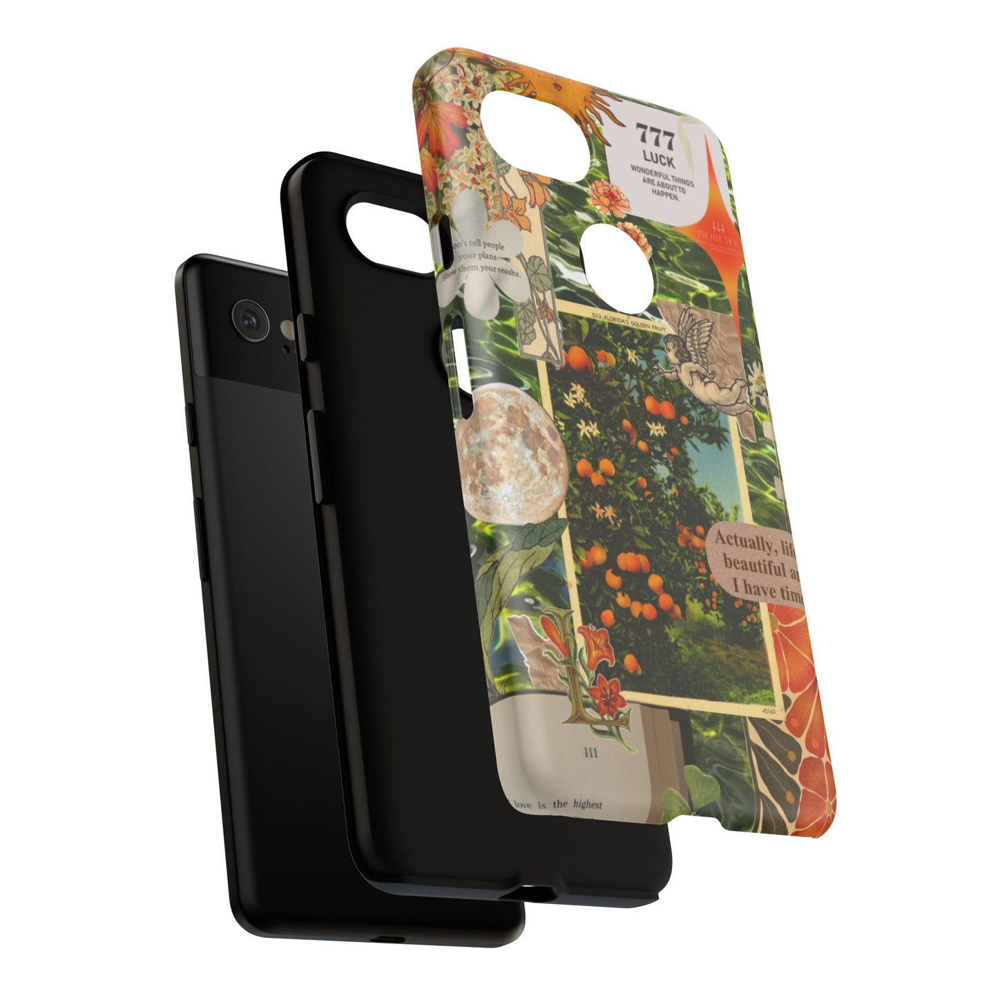 Tough Cases - Vibrant iPhone Case for Nature Lovers, Floral Phone Cover, Eco-Friendly, Inspirational Gift, Unique Phone Accessory