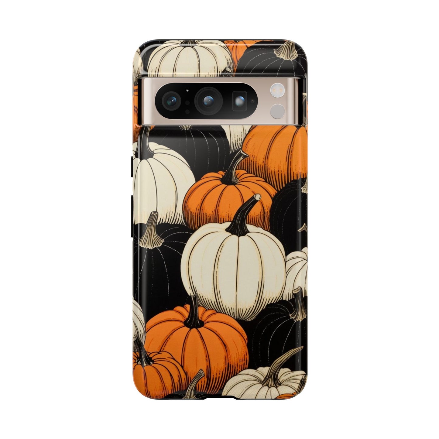 Pumpkin Phone Case, Fall Decor, Halloween Gift, Autumn Aesthetic, Pumpkin Lovers, Cute Phone Cover