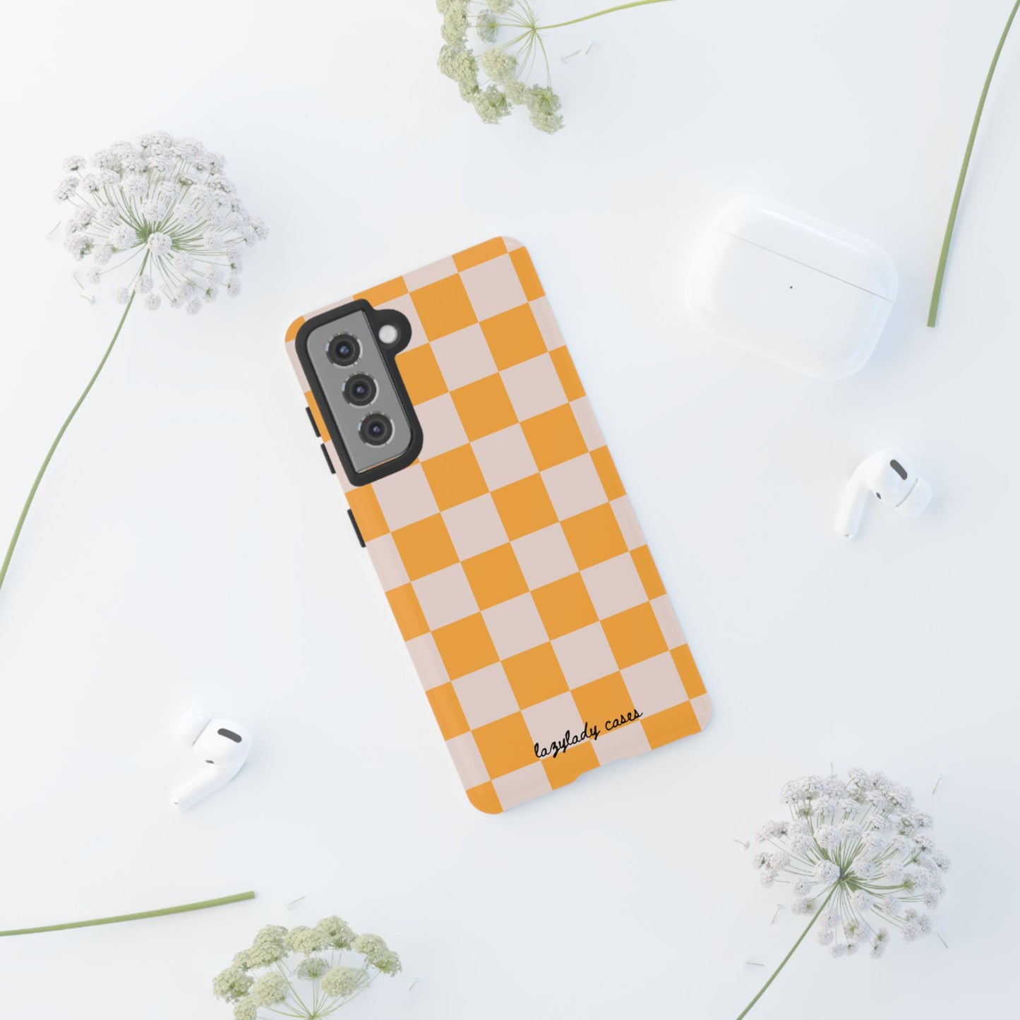 Stylish Checkerboard Phone Case - Tough Cases
