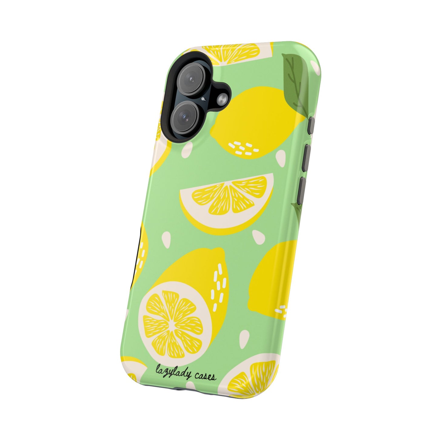 Lemonade Vibe Magnetic Phone Case - Bright Citrus Design for Summer Fun
