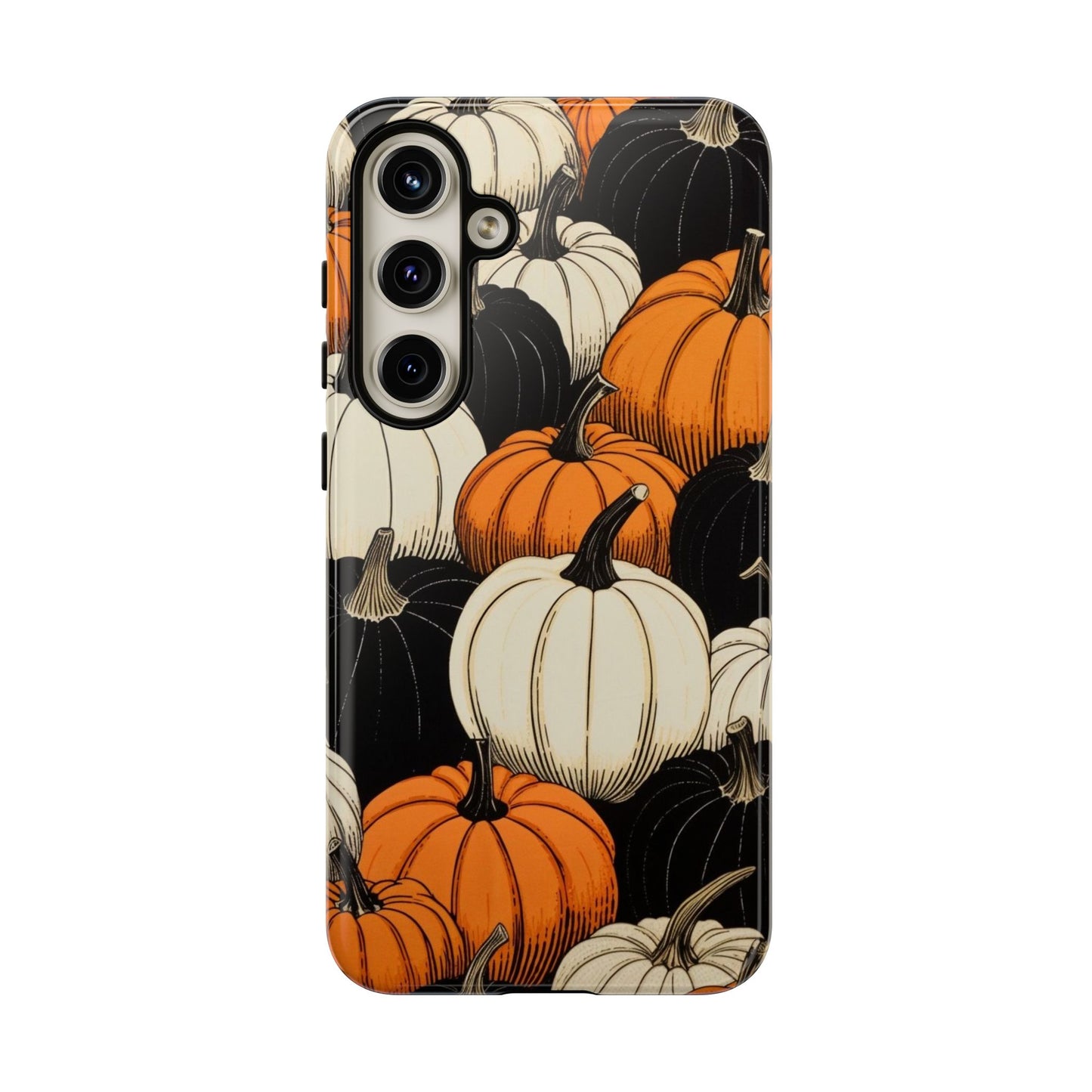 Pumpkin Phone Case, Fall Decor, Halloween Gift, Autumn Aesthetic, Pumpkin Lovers, Cute Phone Cover