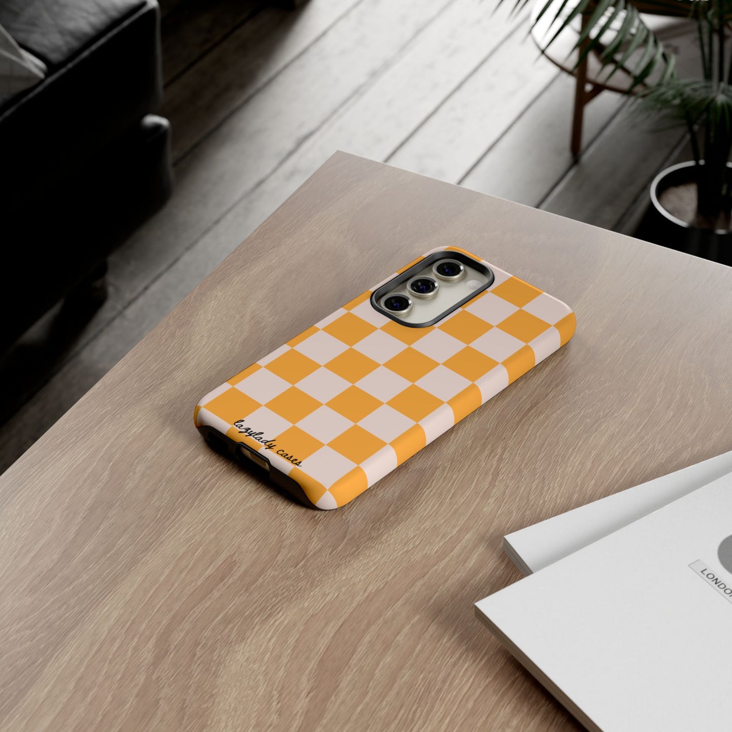Stylish Checkerboard Phone Case - Tough Cases