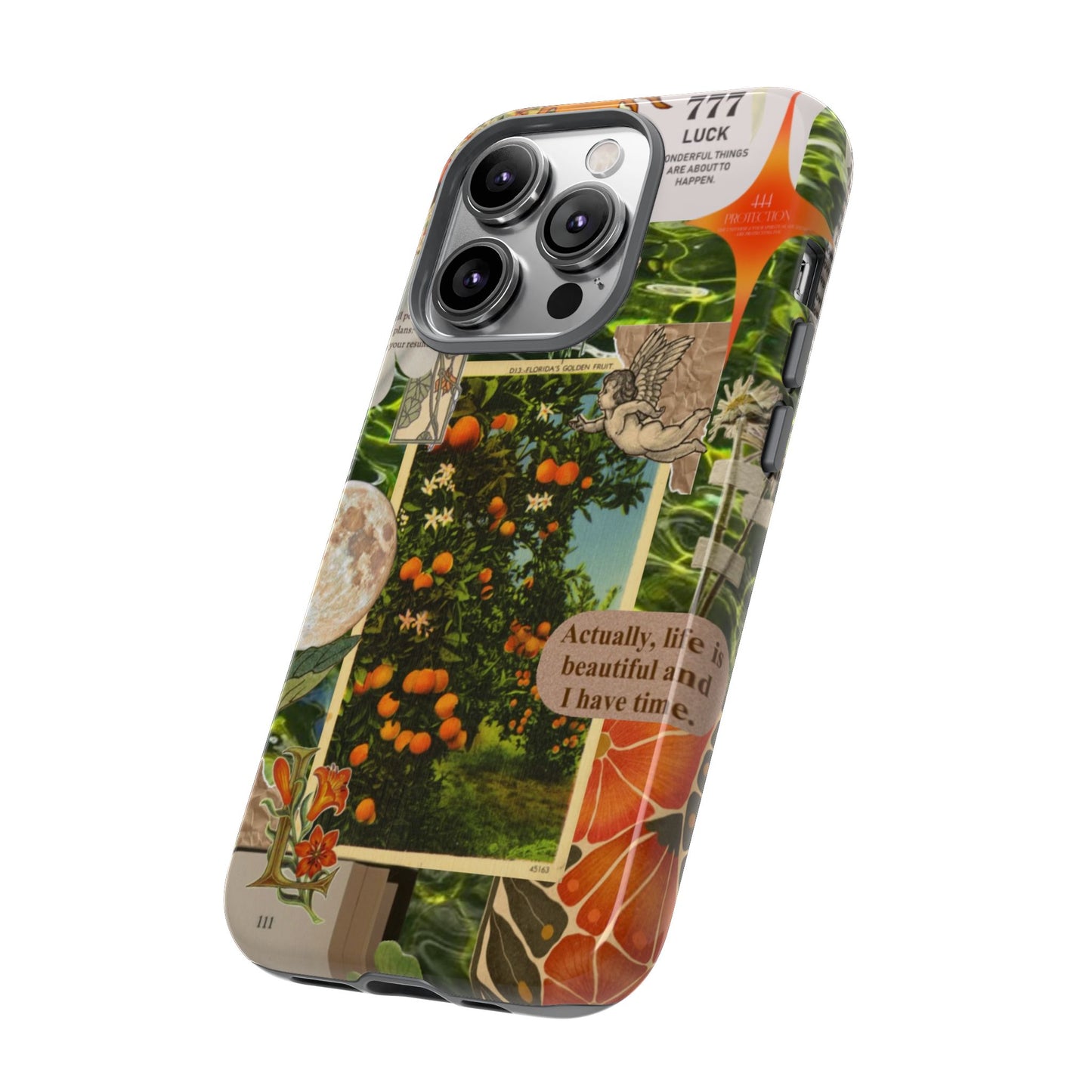 Tough Cases - Vibrant iPhone Case for Nature Lovers, Floral Phone Cover, Eco-Friendly, Inspirational Gift, Unique Phone Accessory