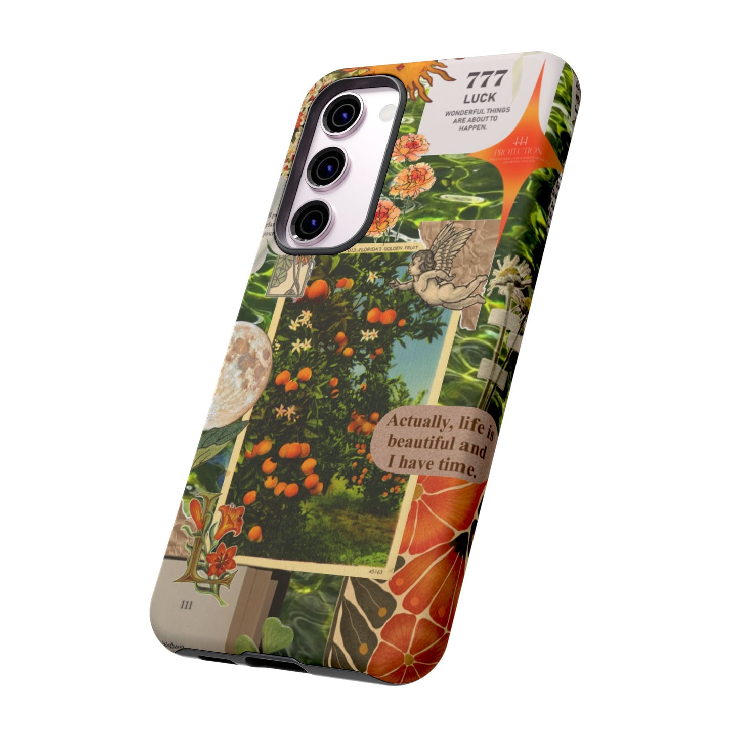 Tough Cases - Vibrant iPhone Case for Nature Lovers, Floral Phone Cover, Eco-Friendly, Inspirational Gift, Unique Phone Accessory
