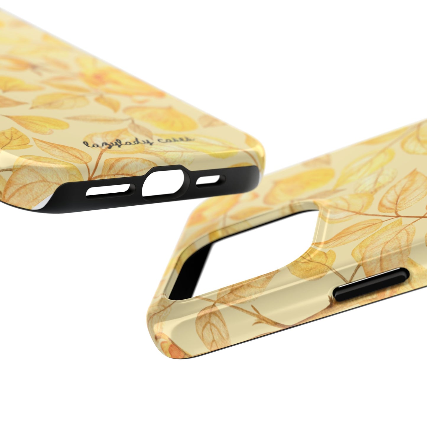 Yellow Dusk Tough Phone Case – Durable Protection with Yellow Roses Design