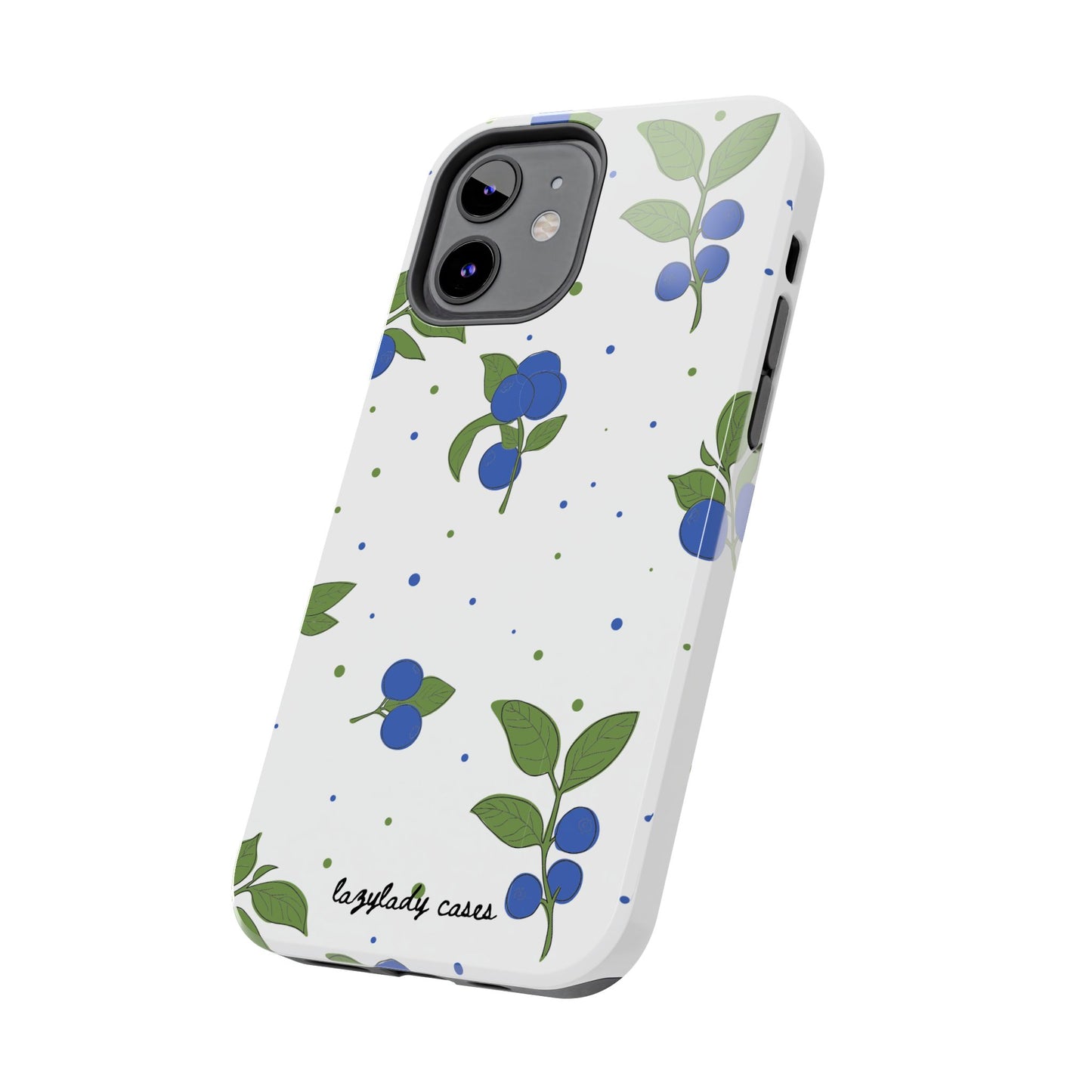Blueberry Tough Phone Case - Durable Berry Design for Everyday Protection