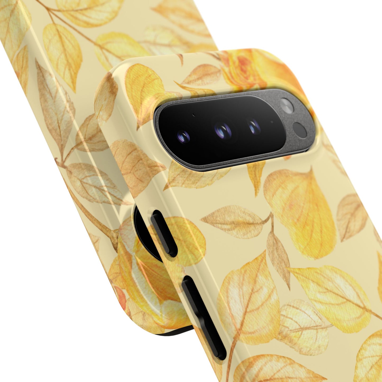 Yellow Dusk Tough Phone Case - Yellow Rose Design