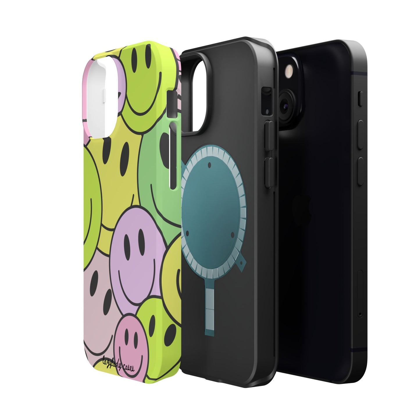 Colorful Smiley Face Magnetic Tough Case for Fun-Loving Individuals