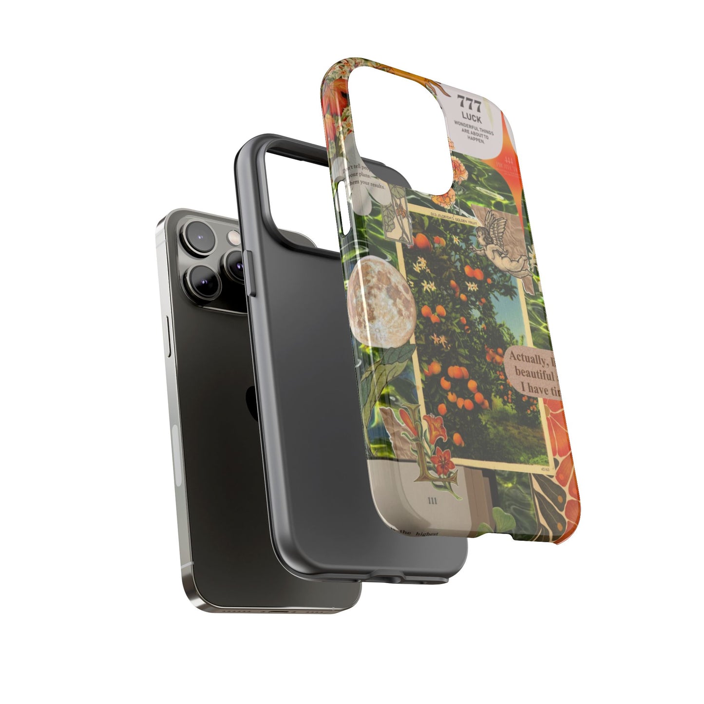 Tough Cases - Vibrant iPhone Case for Nature Lovers, Floral Phone Cover, Eco-Friendly, Inspirational Gift, Unique Phone Accessory