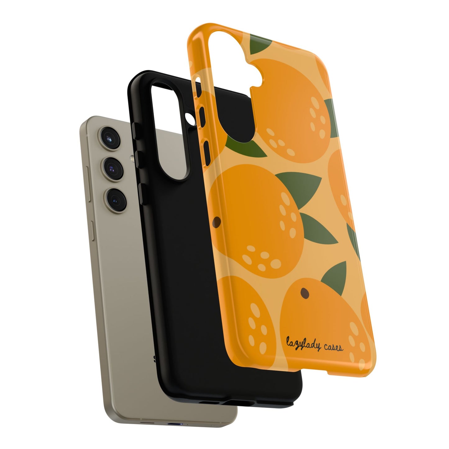 Citrus Orange Phone Case - Tough Cases for Trendy Protection