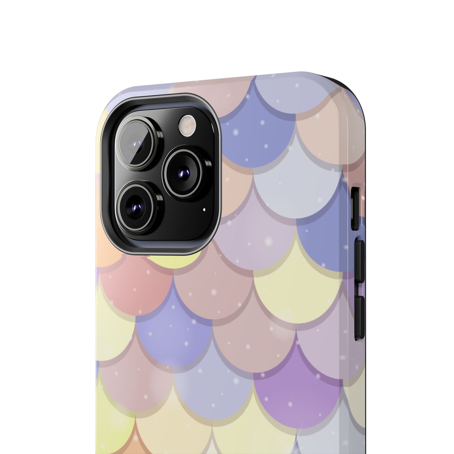 Mermaid Scale Tough Phone Case - Durable Protection with Colorful Design