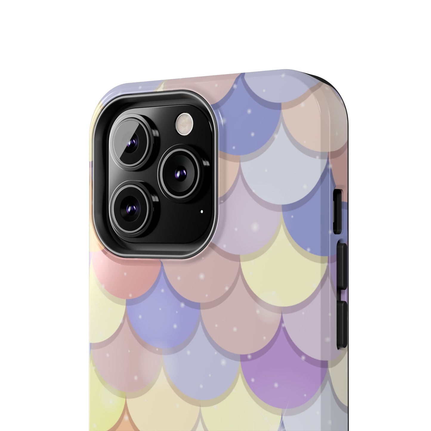 Mermaid Scale Tough Phone Case - Durable Protection with Colorful Design