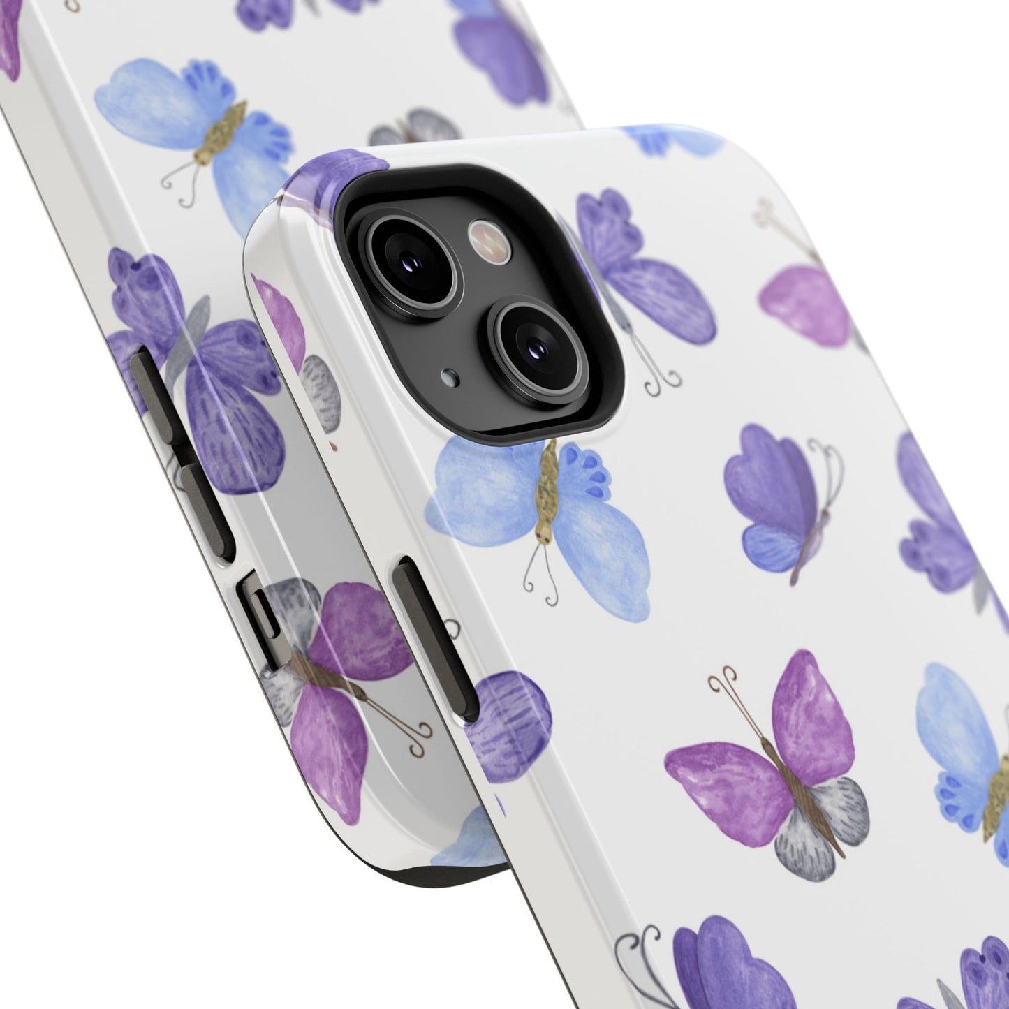 Butterfly Impact-Resistant Phone Case - Stylish & Durable Protection
