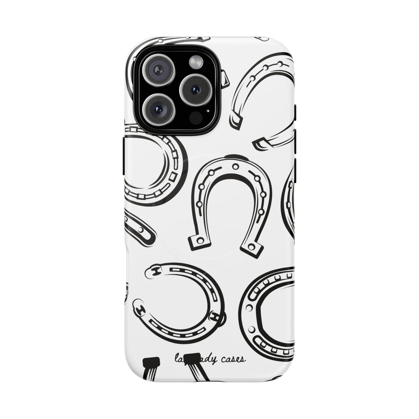 Horseshoe Tough Magnetic Phone Case - Durable, Stylish Protection