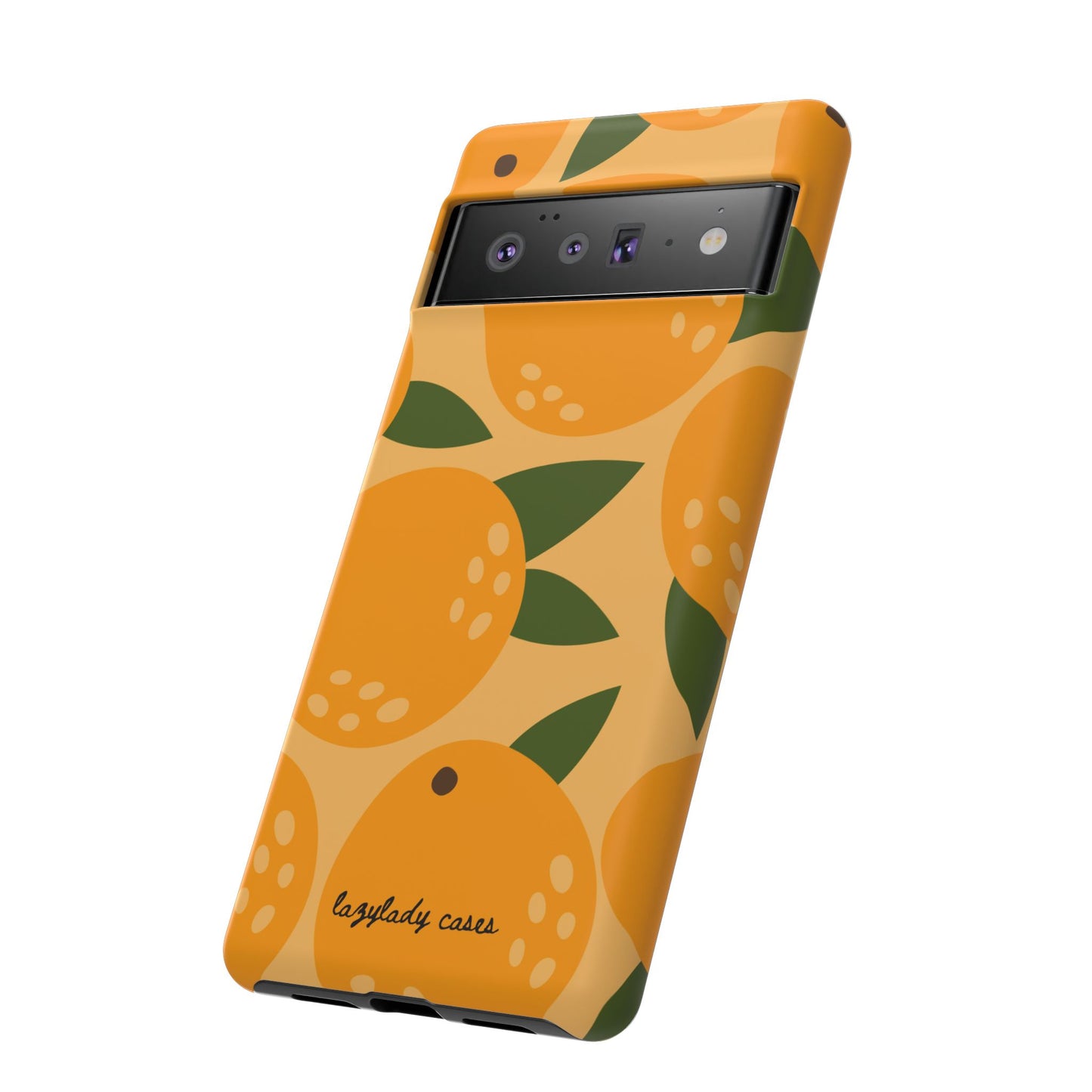 Citrus Orange Phone Case - Tough Cases for Trendy Protection