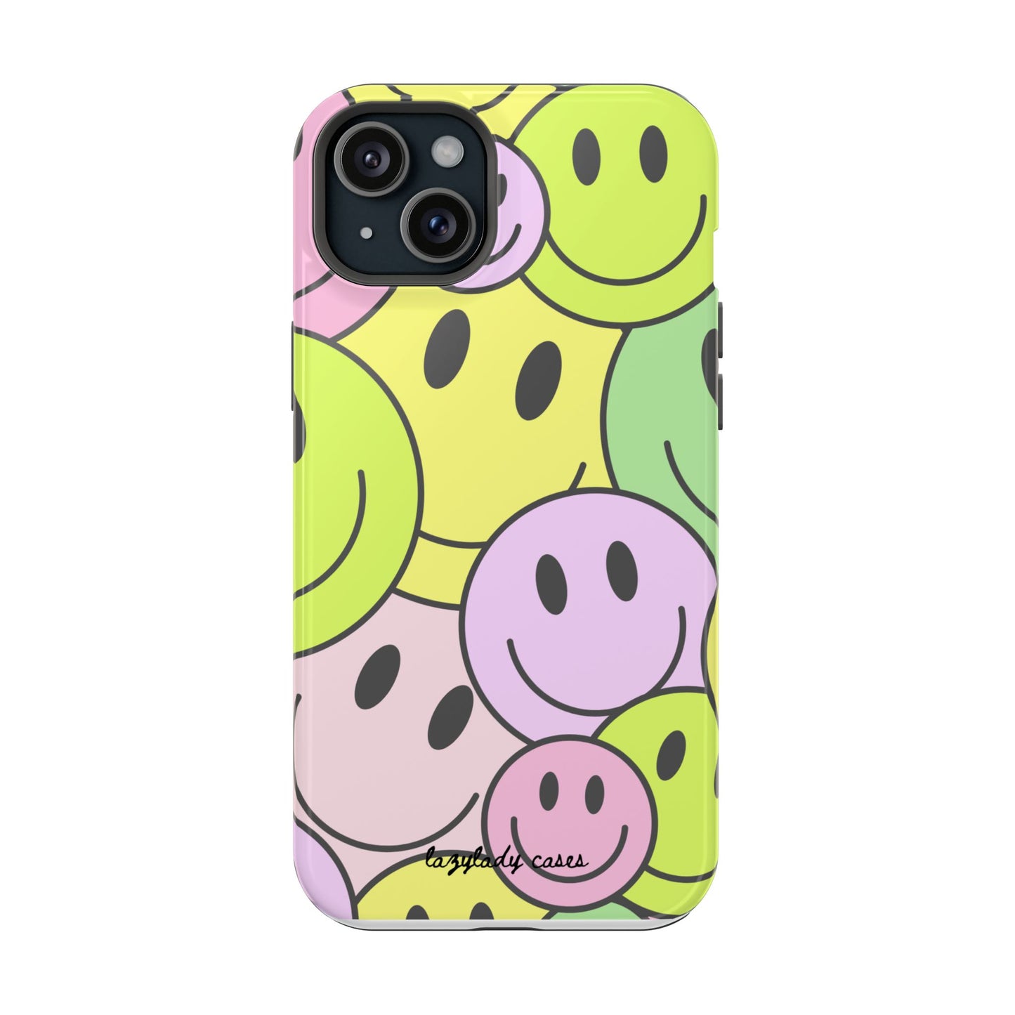 Colorful Smiley Face Magnetic Tough Case for Fun-Loving Individuals