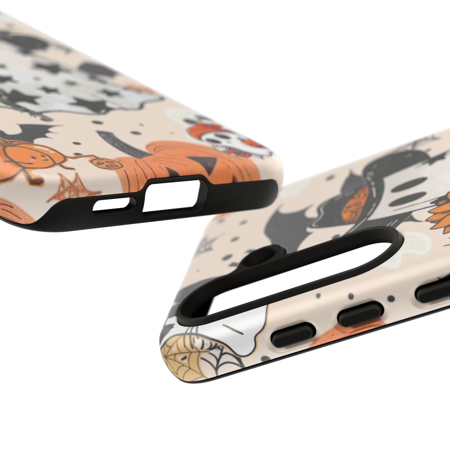 Cute Ghost Phone Case, Halloween Decor, Spooky Gift, Fall Accessories, Pumpkin Lover's Gift, Autumn Vibes, Trick or Treat