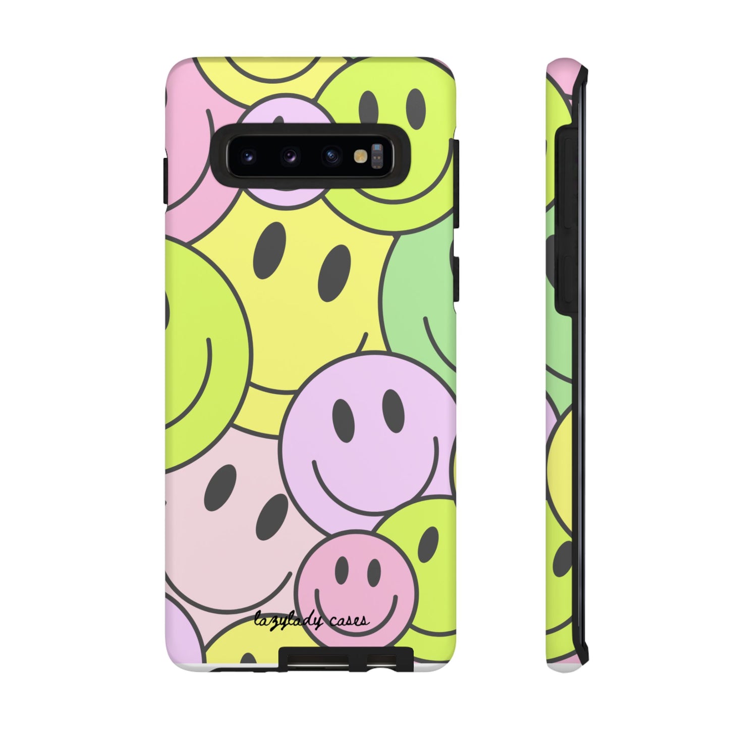 Colorful Smile Face Phone Case - Tough Protection & Fun Design