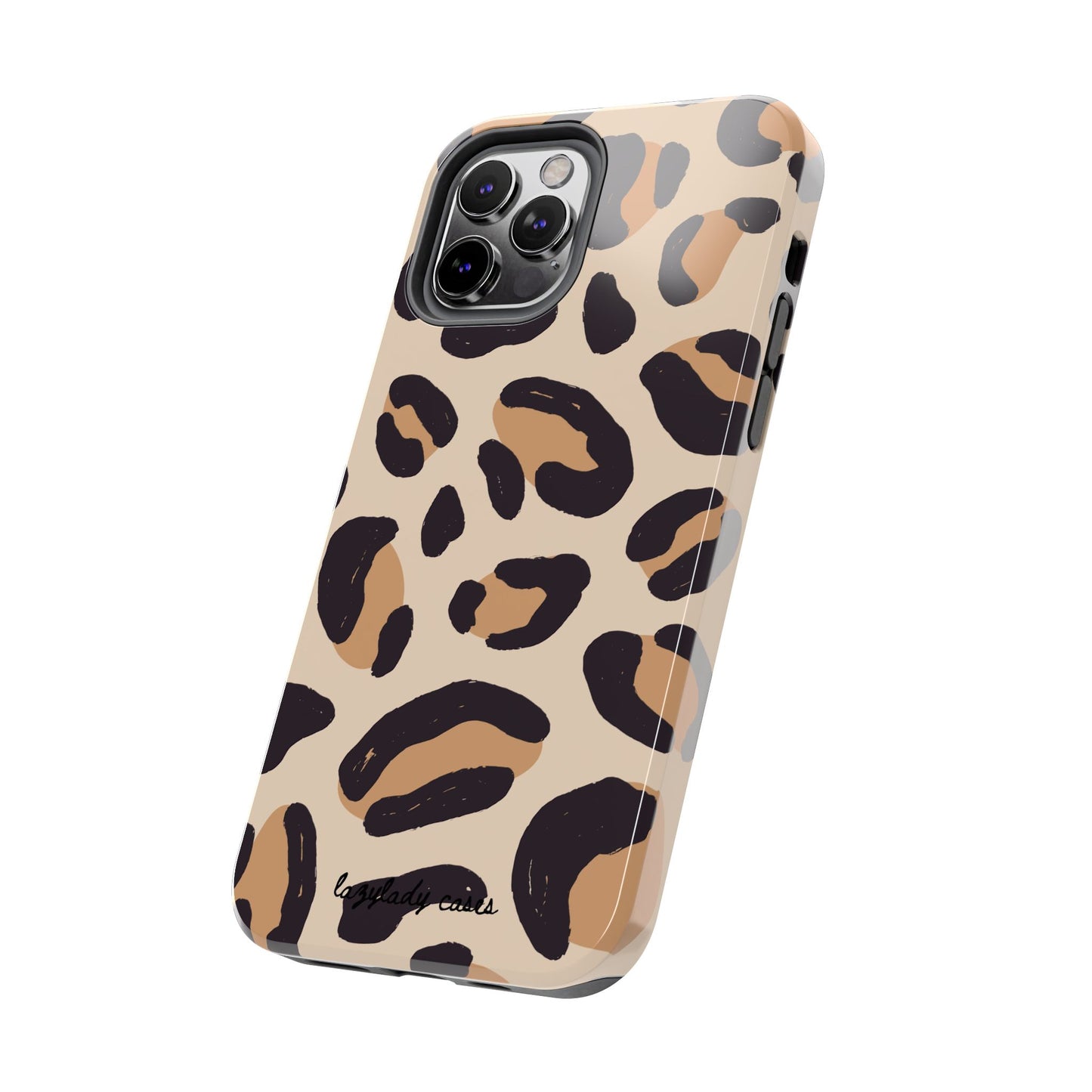 Chic Leopard Print Phone Case - Tough & Stylish Protection