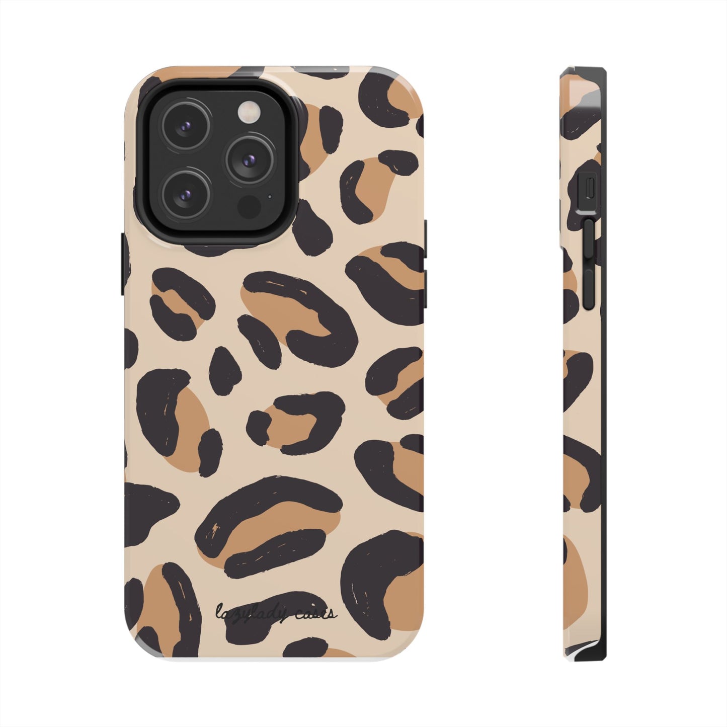 Chic Leopard Print Phone Case - Tough & Stylish Protection