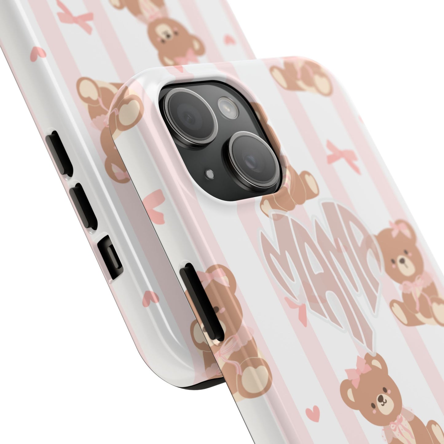 Cute Bear Mama Phone Case - Stylish Tough Case for Moms