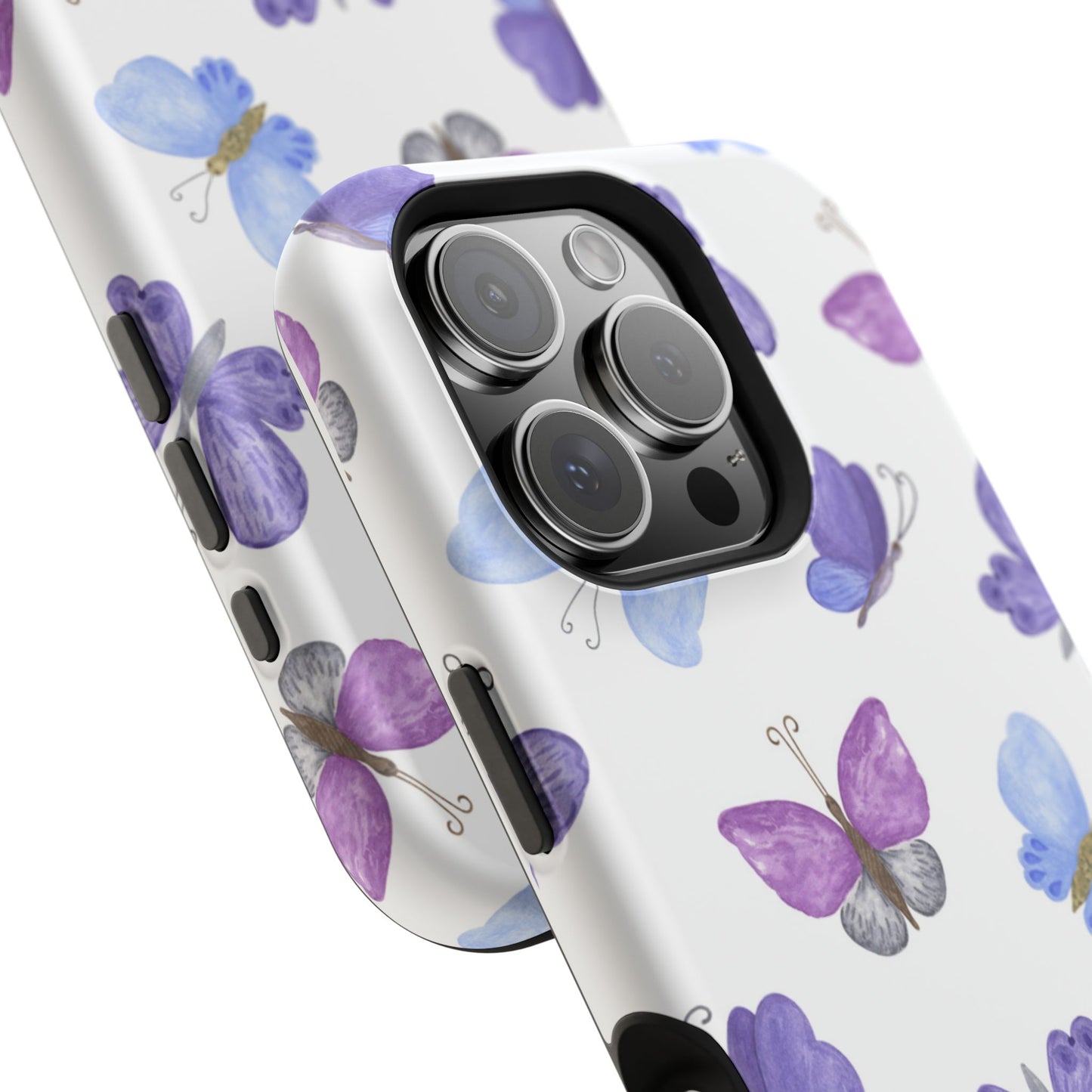 Butterfly Impact-Resistant Phone Case - Stylish & Durable Protection