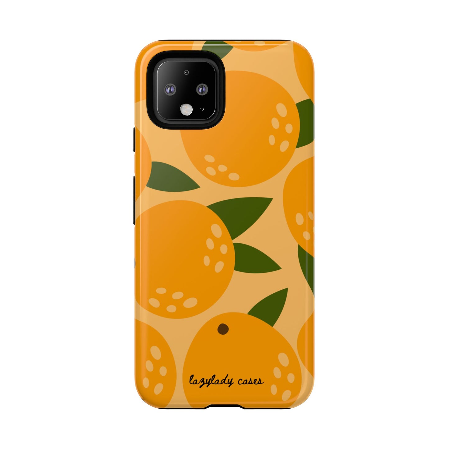 Citrus Orange Phone Case - Tough Cases for Trendy Protection