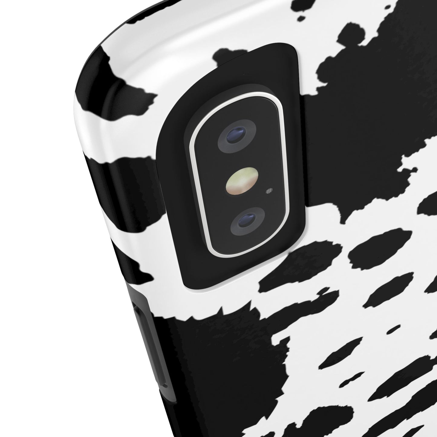 Stylish Cow Print Tough Phone Case | Durable & Trendy Accessory