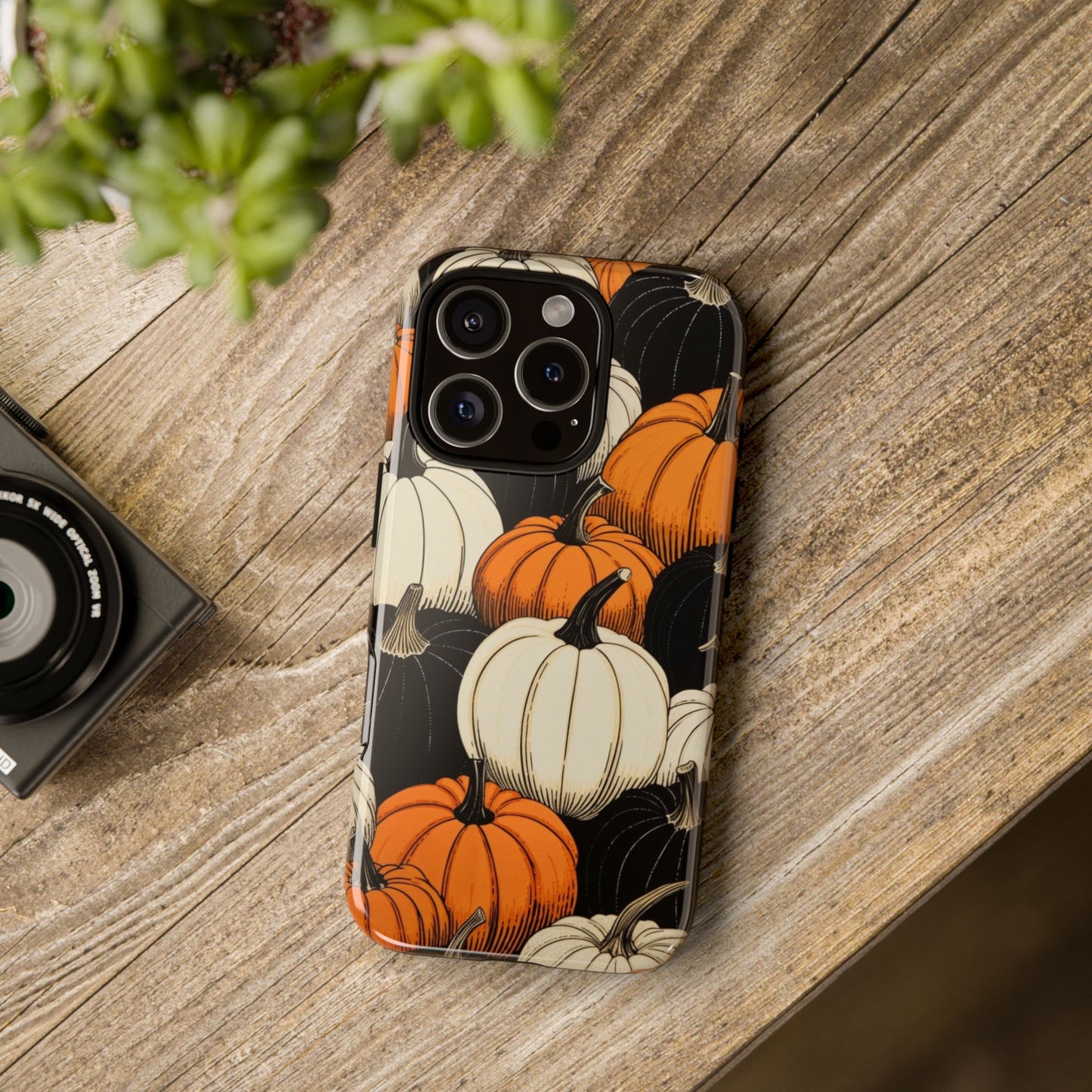 Pumpkin Phone Case, Fall Decor, Halloween Gift, Autumn Aesthetic, Pumpkin Lovers, Cute Phone Cover