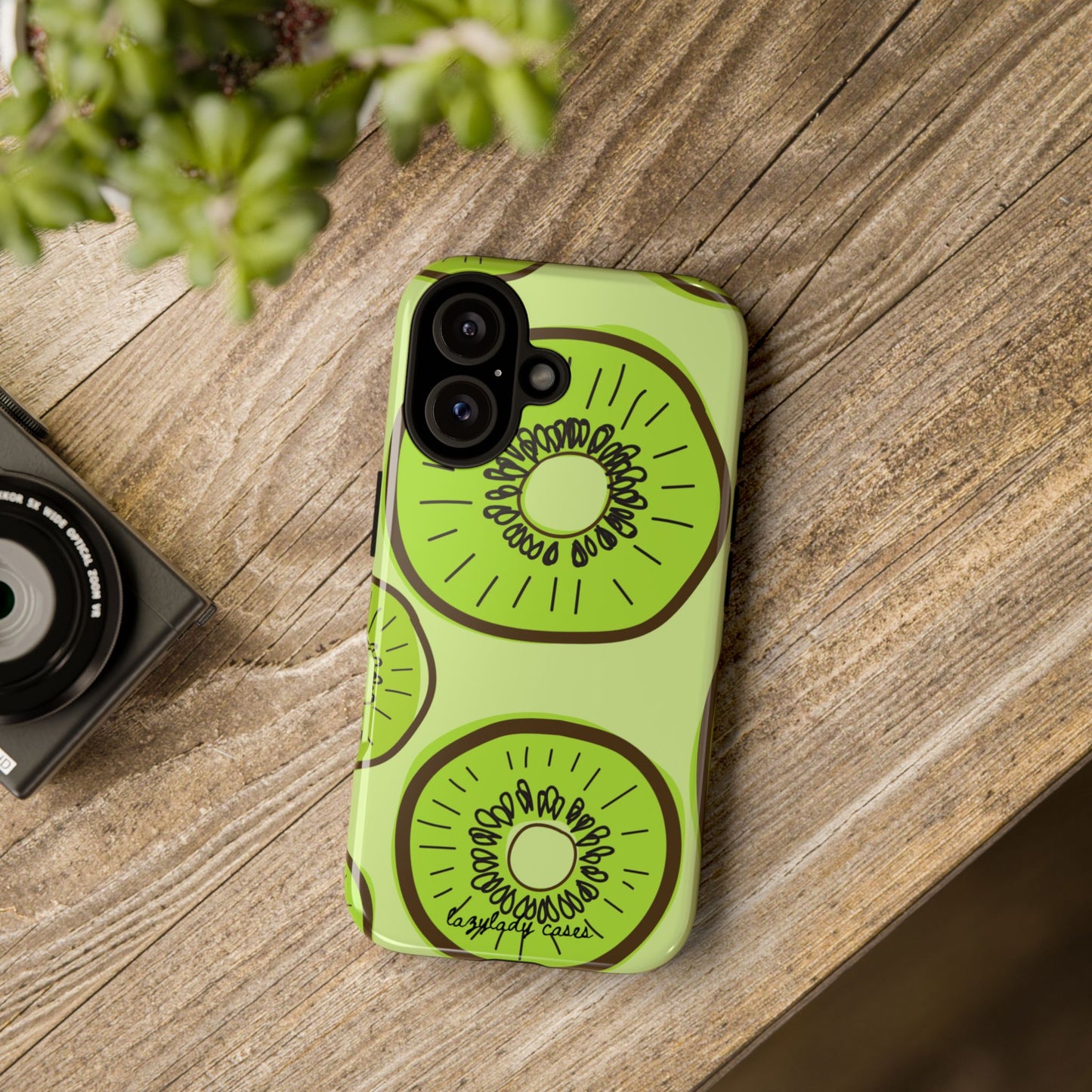 Kiwi Pattern Tough Phone Case - Fun and Stylish Phone Cover