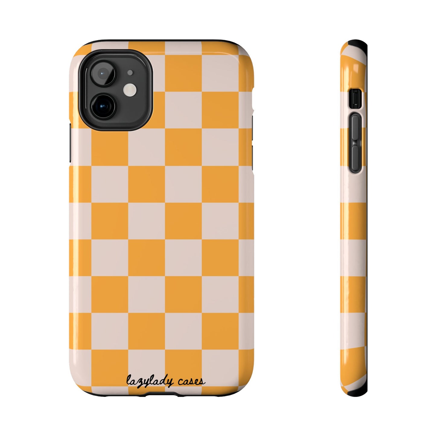 Bright Checkerboard Tough Phone Case - Stylish & Durable Protection
