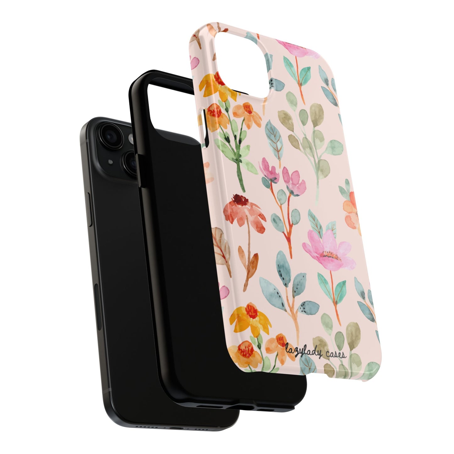 Wild Flower Tough Phone Case - Stylish Protection for Your Device