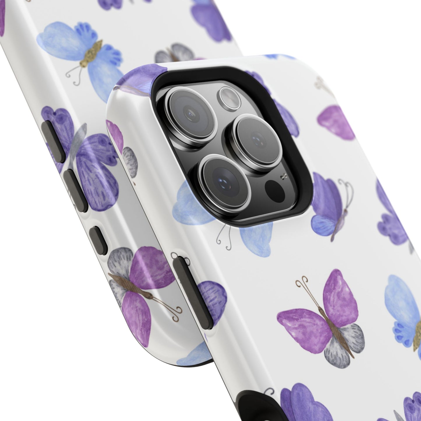 Butterfly Impact-Resistant Phone Case - Stylish & Durable Protection