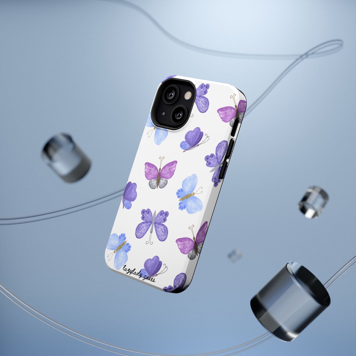 Butterfly Impact-Resistant Phone Case - Stylish & Durable Protection