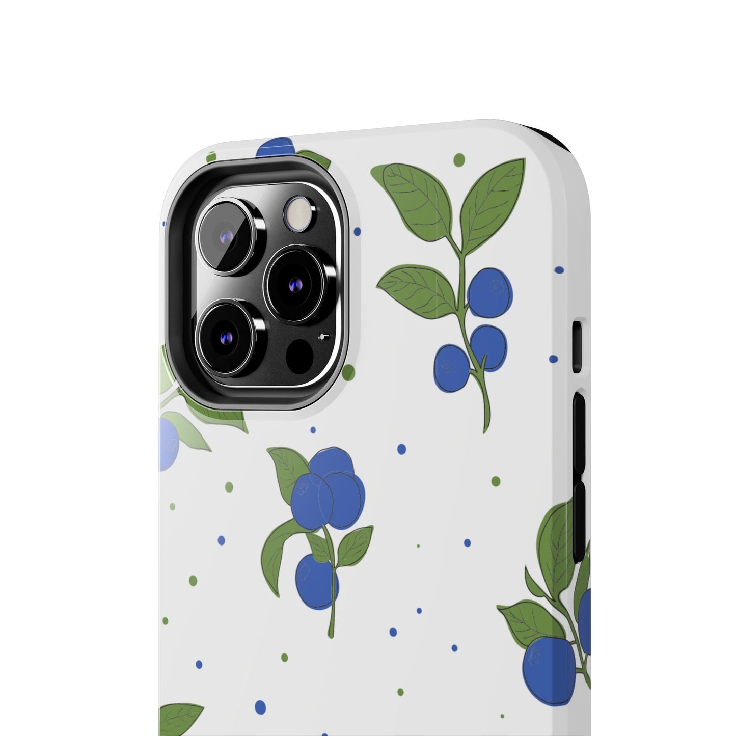 Blueberry Tough Phone Case - Durable Berry Design for Everyday Protection