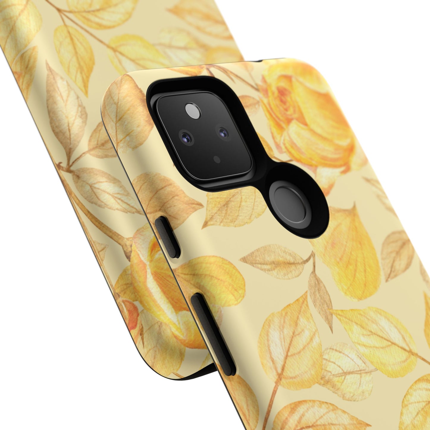 Yellow Dusk Tough Phone Case - Yellow Rose Design