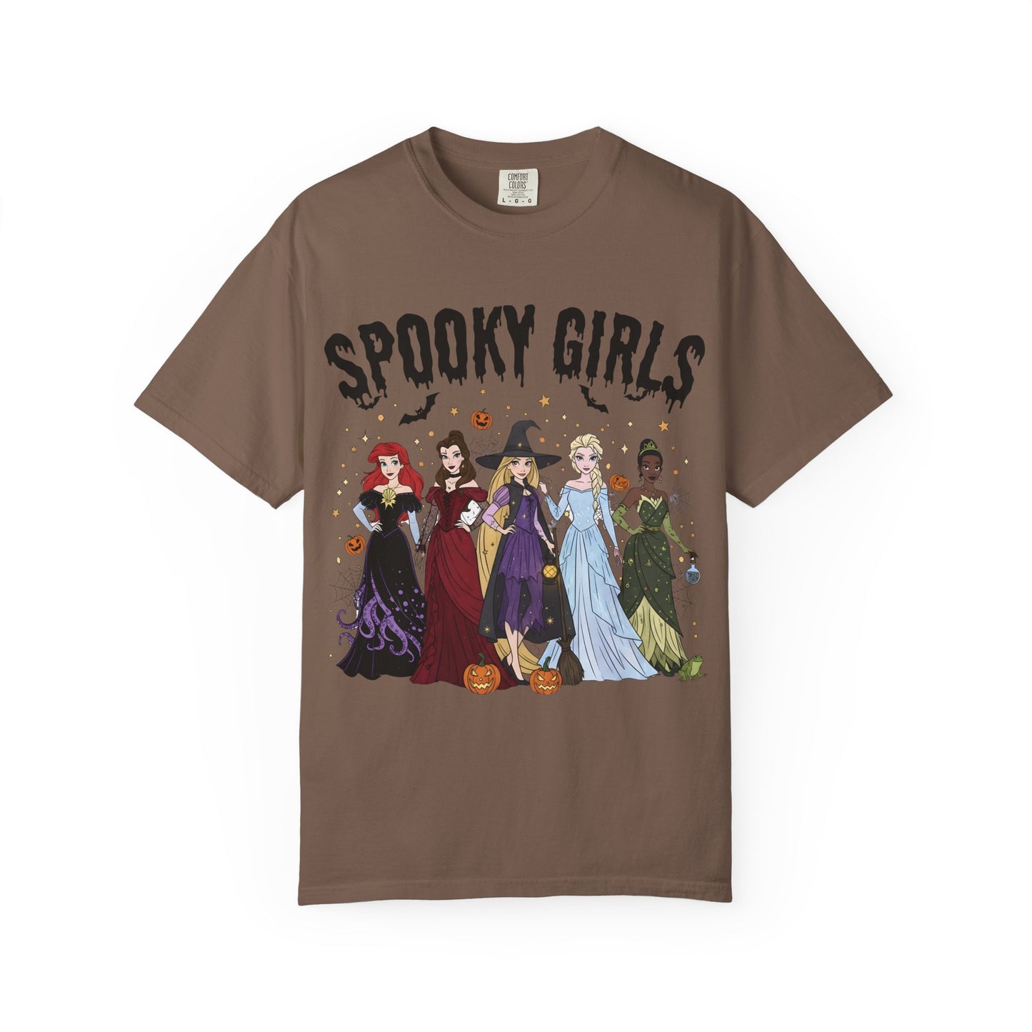 Spooky Girls T-Shirt, Halloween Tee, Unisex Graphic Shirt, Cute Costume Top, Seasonal Apparel, Witchy Fashion