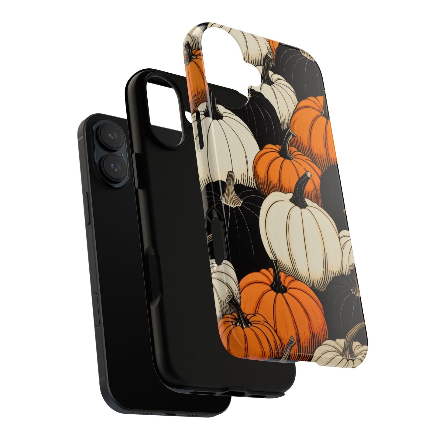 Pumpkin Phone Case, Fall Decor, Halloween Gift, Autumn Aesthetic, Pumpkin Lovers, Cute Phone Cover