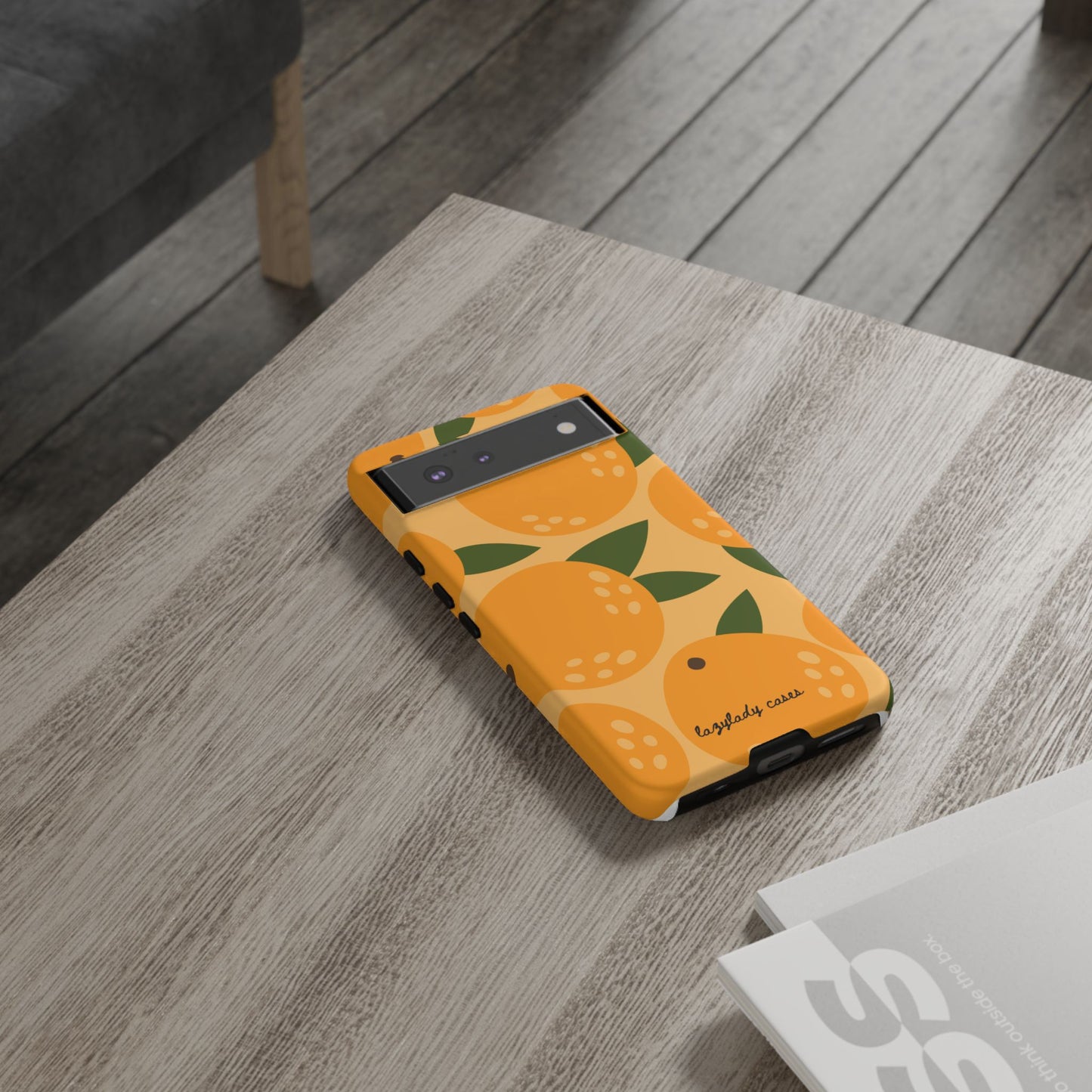Citrus Orange Phone Case - Tough Cases for Trendy Protection