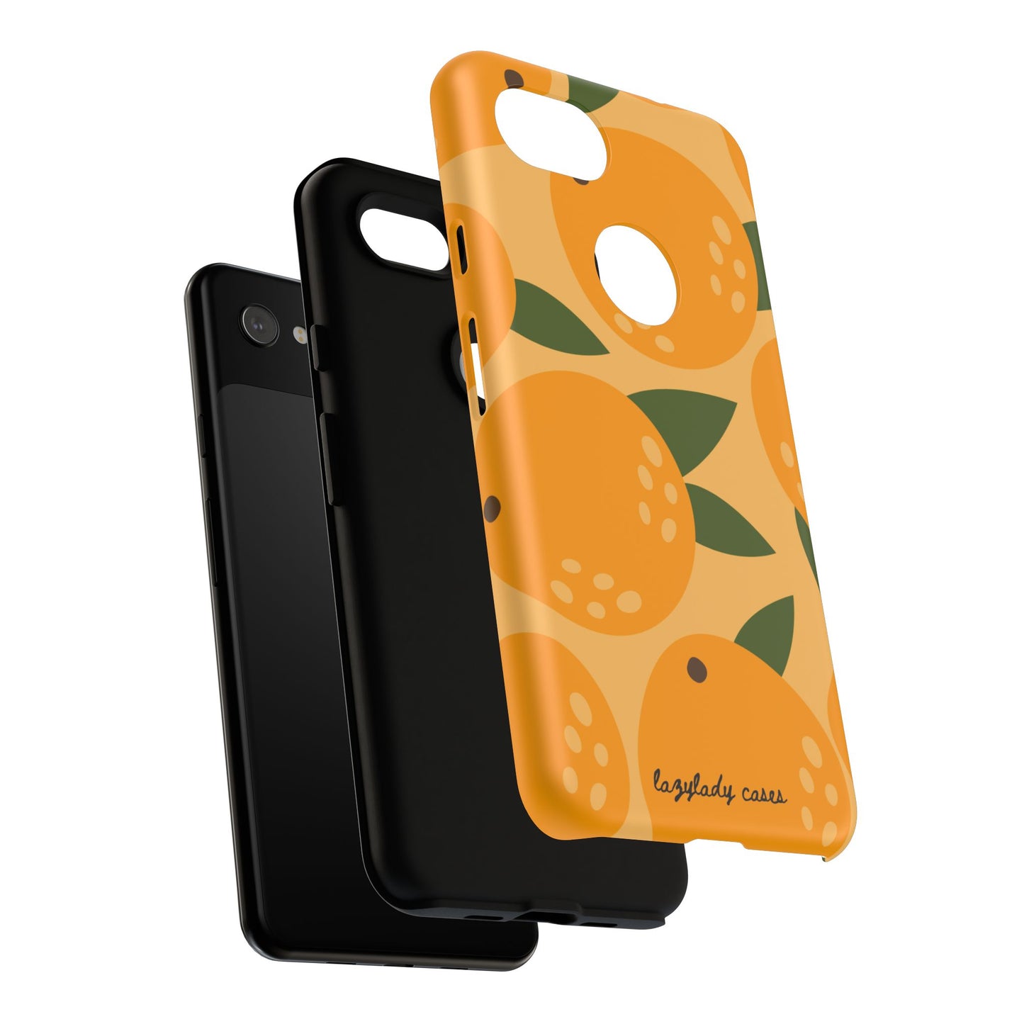Citrus Orange Phone Case - Tough Cases for Trendy Protection