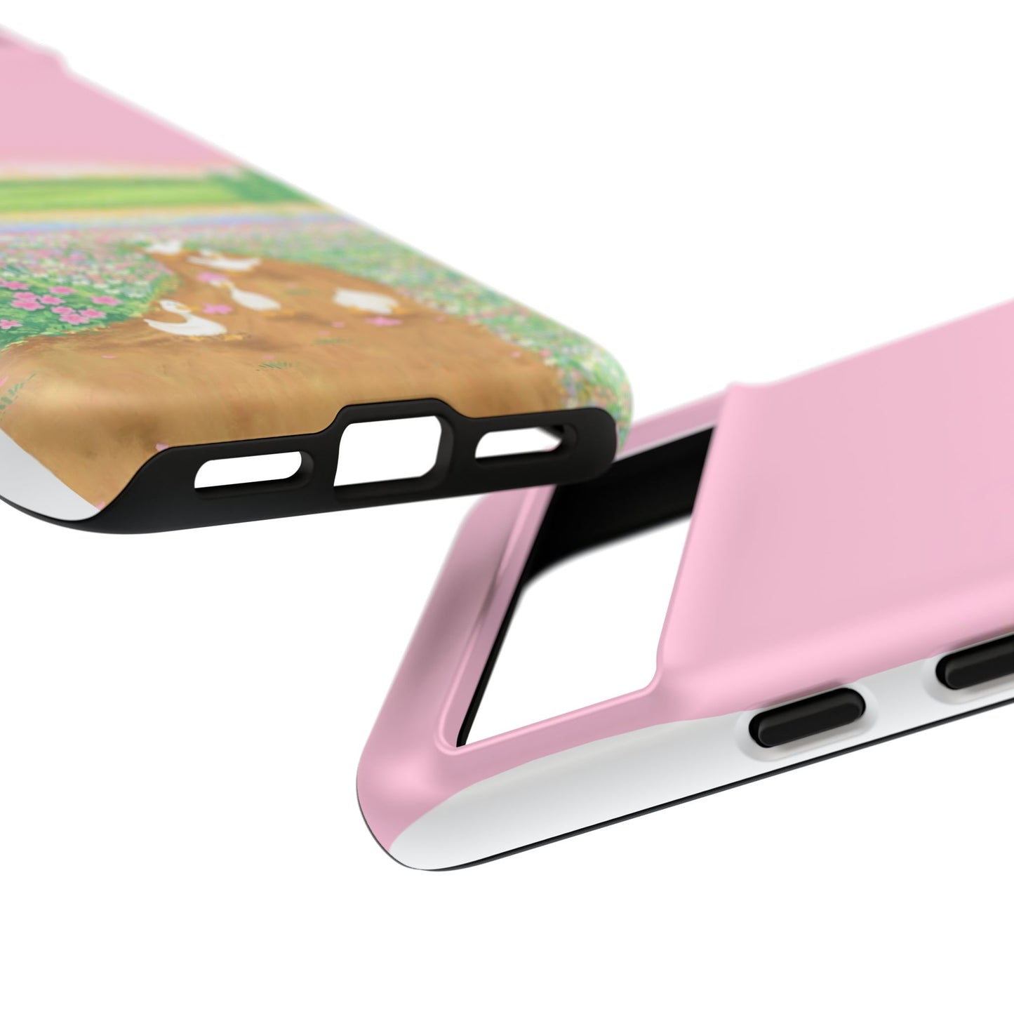 Pastel Floral Phone Case, Tough Cases for Nature Lovers, Cute Phone Accessories, Spring Gifts, Unique Mobile Covers