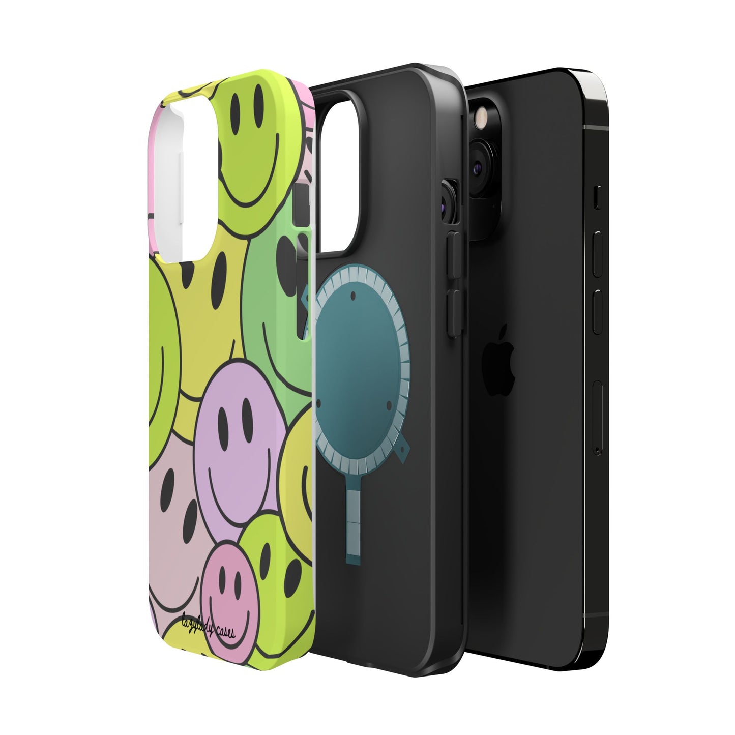 Colorful Smiley Face Magnetic Tough Case for Fun-Loving Individuals